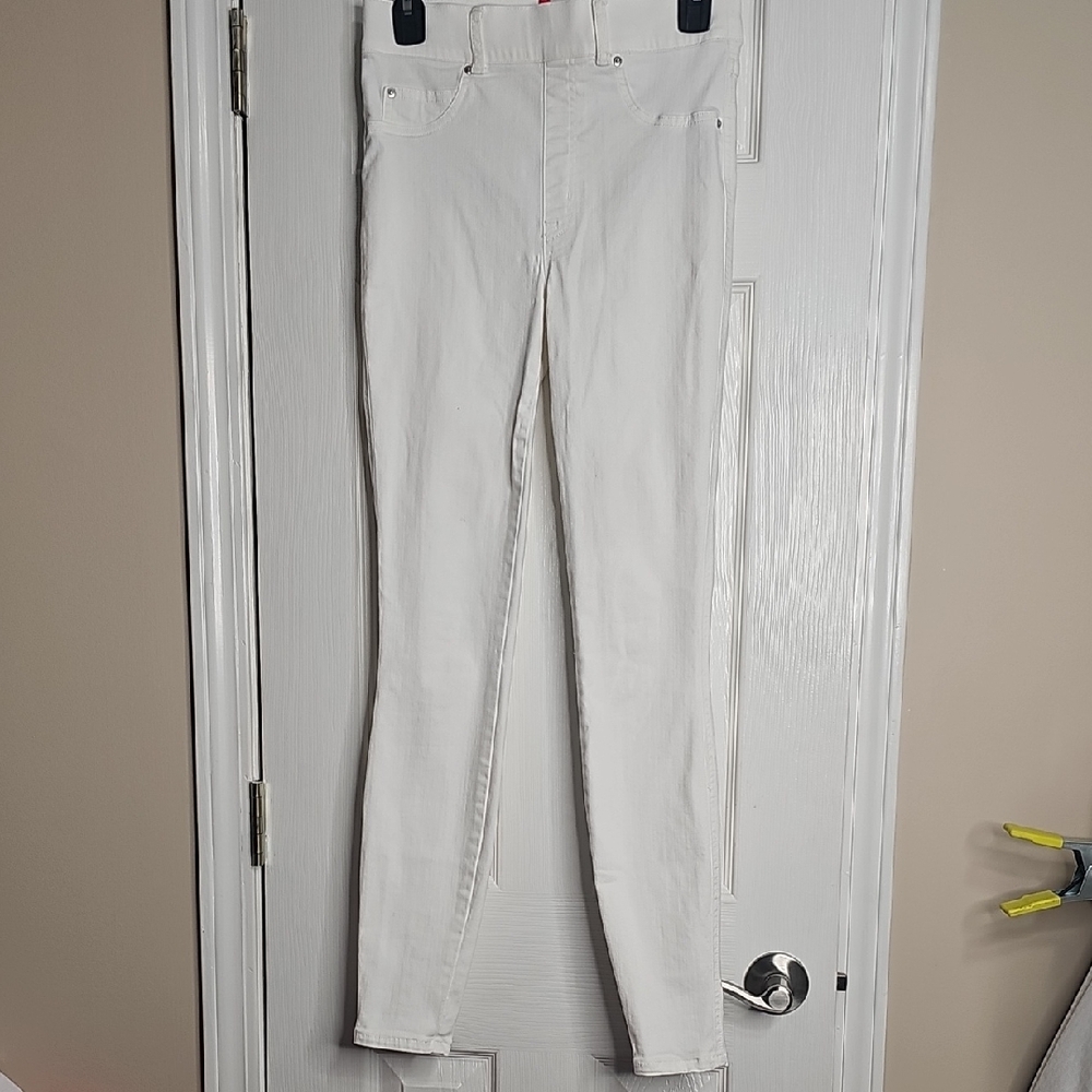 SPANX Women's White Skinny Jeans